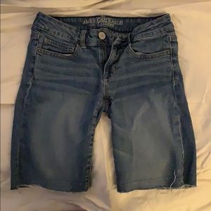 American Eagle denim Bermuda shorts